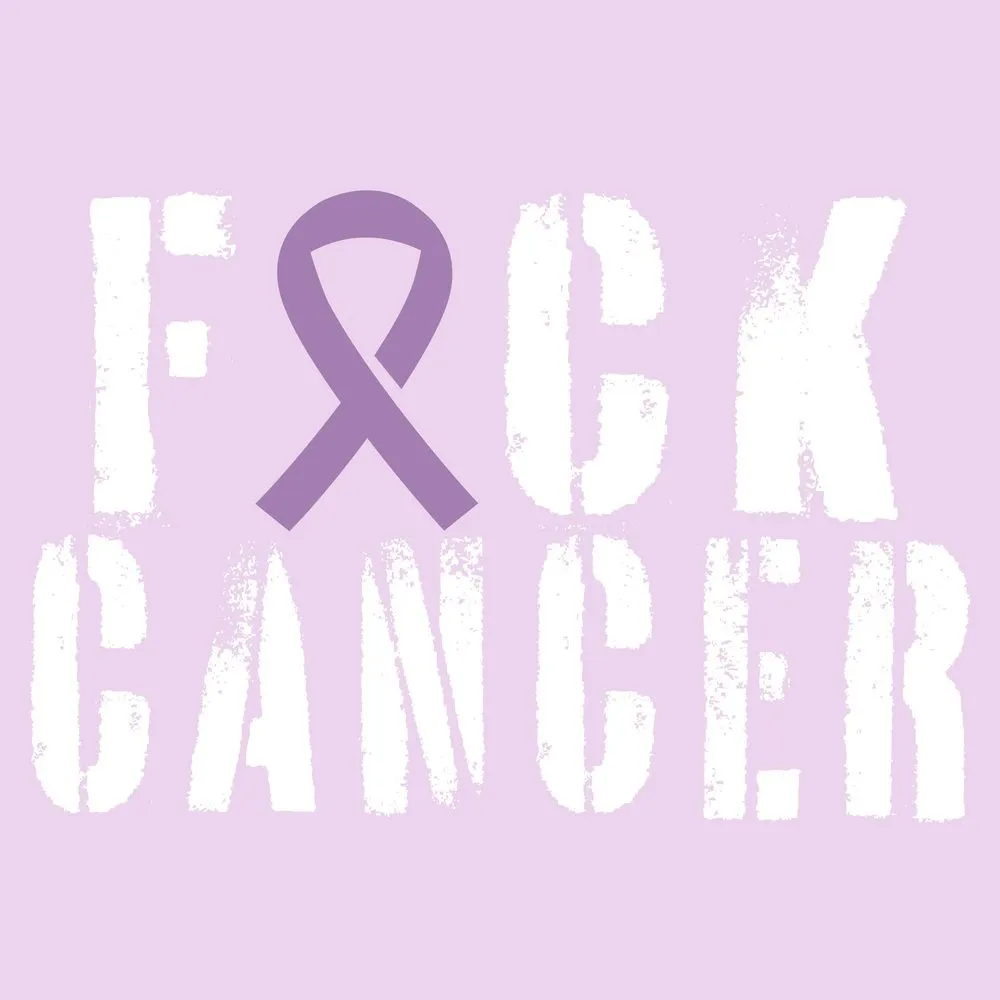 F*ck All Cancer Hoodie - Orchid sold by Grunt Style product image thumbnail 2