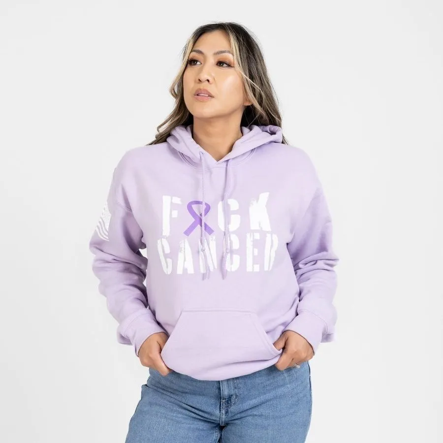F*ck All Cancer Hoodie - Orchid sold by Grunt Style product image thumbnail 4