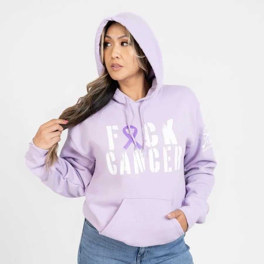 F*ck All Cancer Hoodie - Orchid sold by Grunt Style product image thumbnail 3