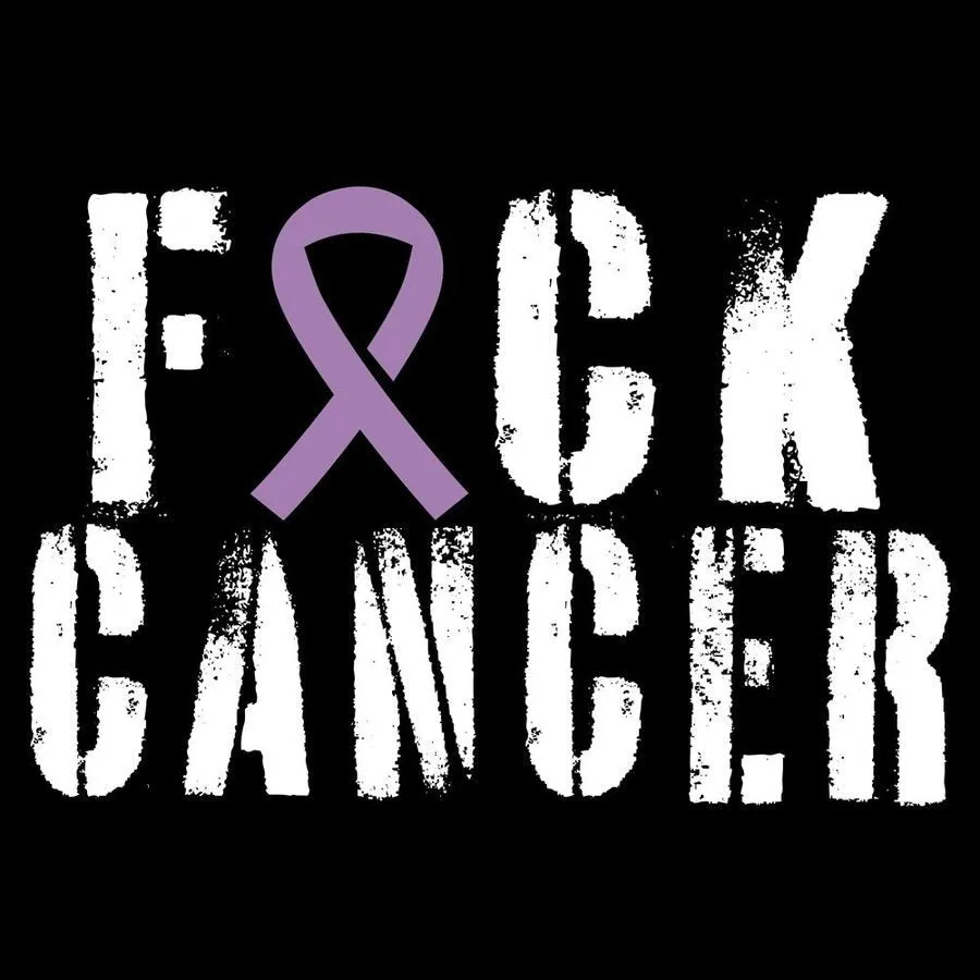 F*ck All Cancer T-Shirt - Black sold by Grunt Style product image thumbnail 2
