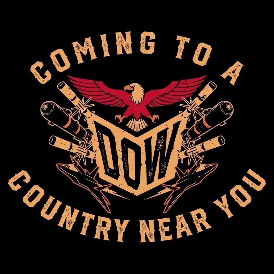 Department Of War Hoodie - Black sold by Grunt Style product image thumbnail 3