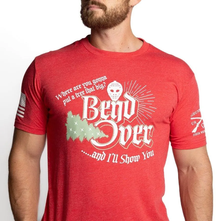Bend Over T-Shirt - Red sold by Grunt Style