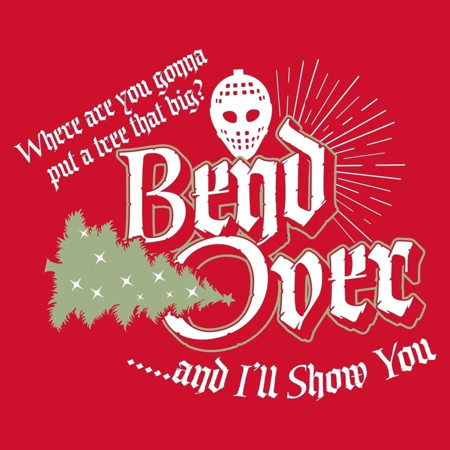 Bend Over T-Shirt - Red sold by Grunt Style product image thumbnail 2