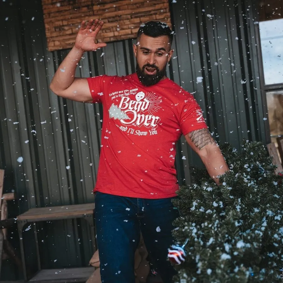 Bend Over T-Shirt - Red sold by Grunt Style product image thumbnail 5