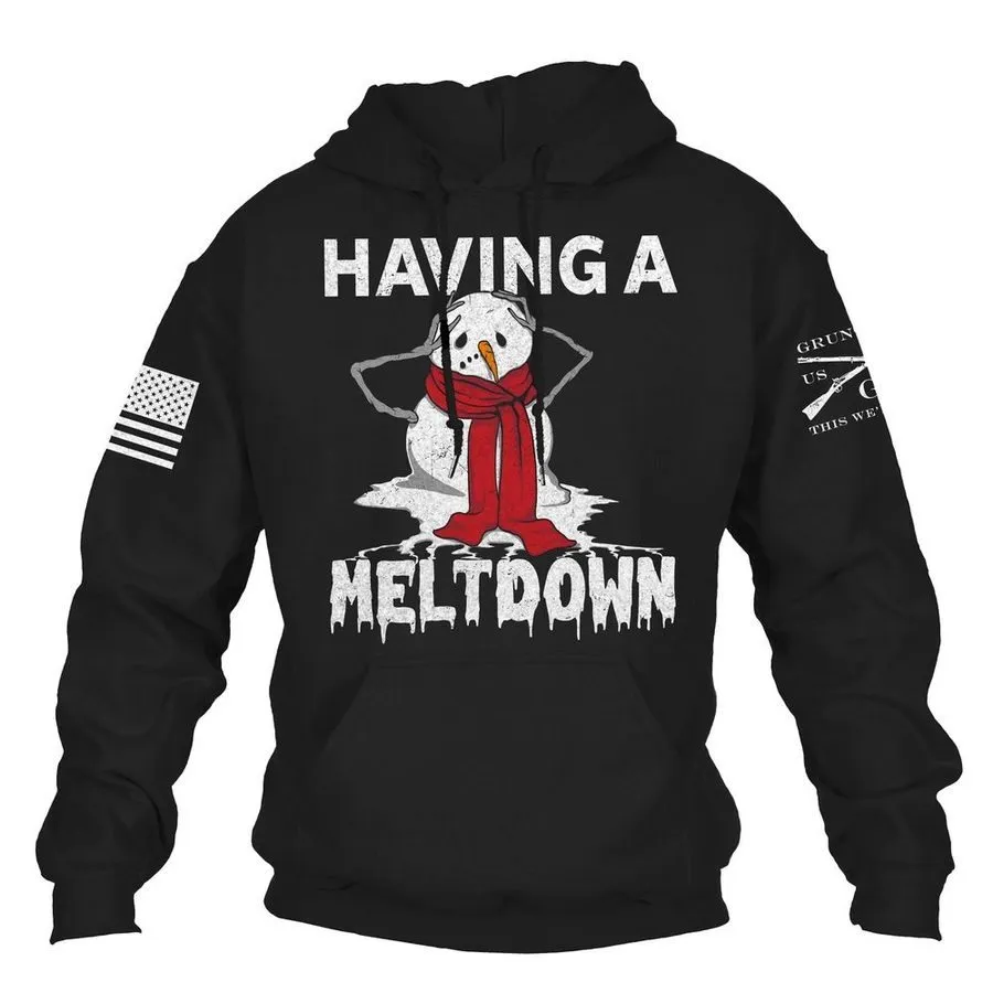 Women's Meltdown Hoodie - Black sold by Grunt Style product image thumbnail 4