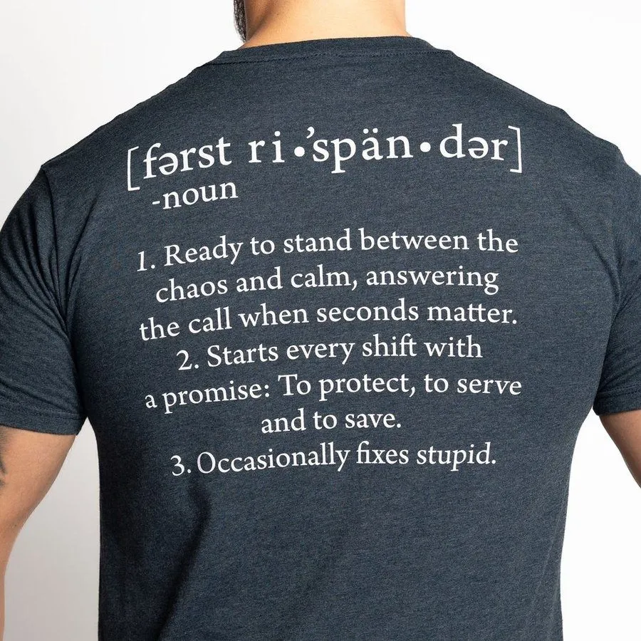 First Responder Defined - Midnight Navy sold by Grunt Style product image thumbnail 4