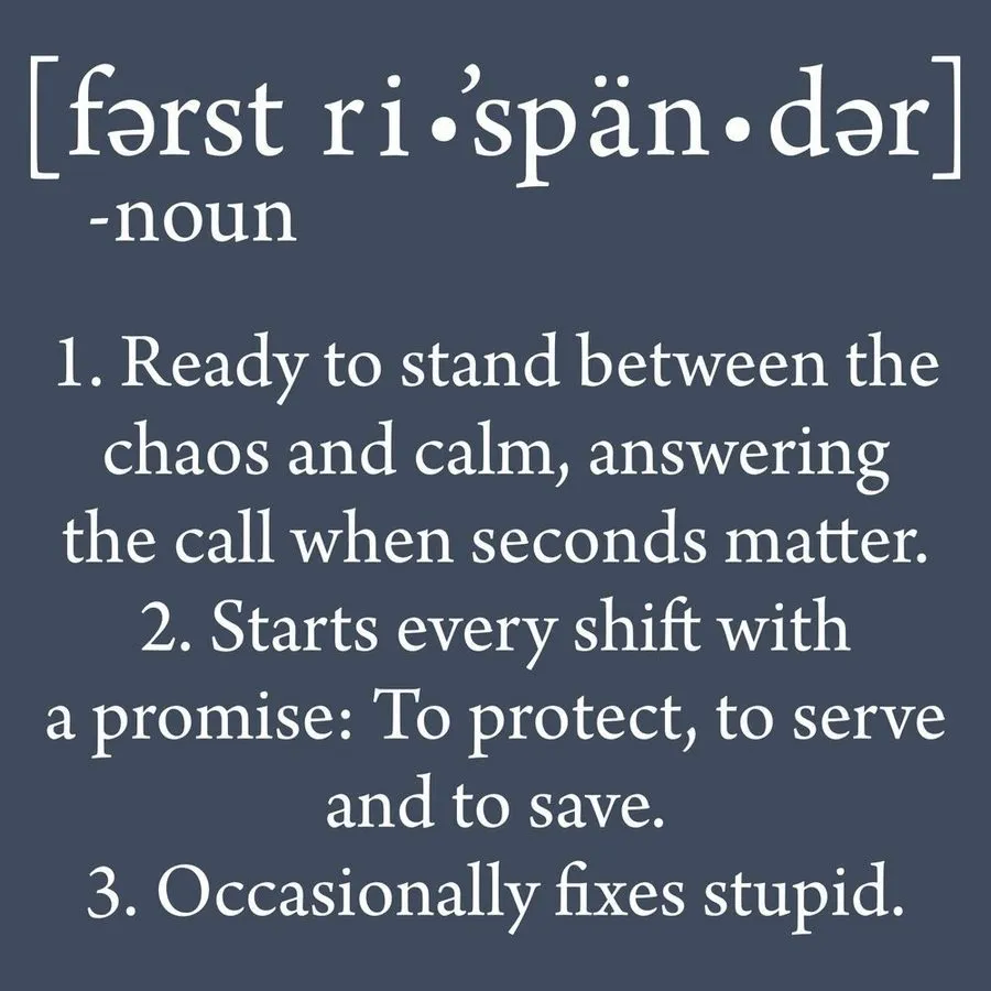 First Responder Defined - Midnight Navy sold by Grunt Style product image thumbnail 2