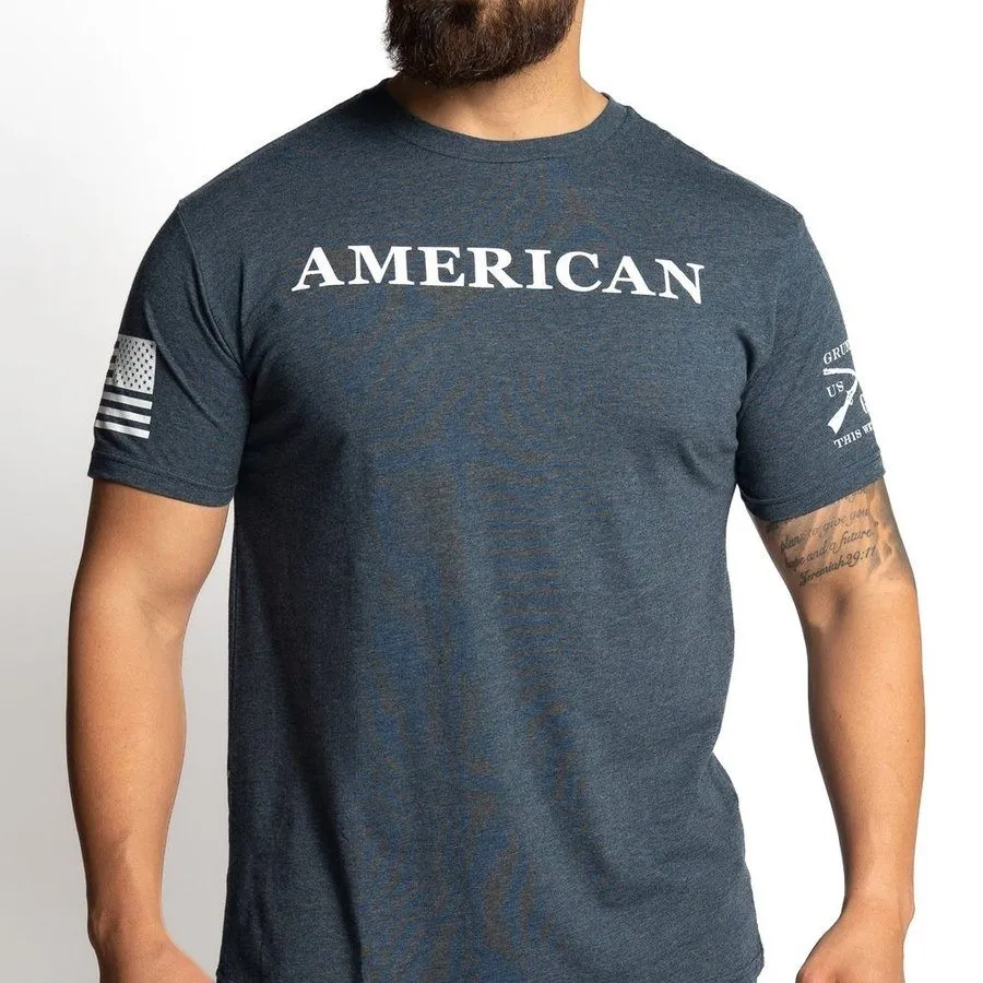 American Defined T-Shirt - Midnight Navy sold by Grunt Style product image thumbnail 3