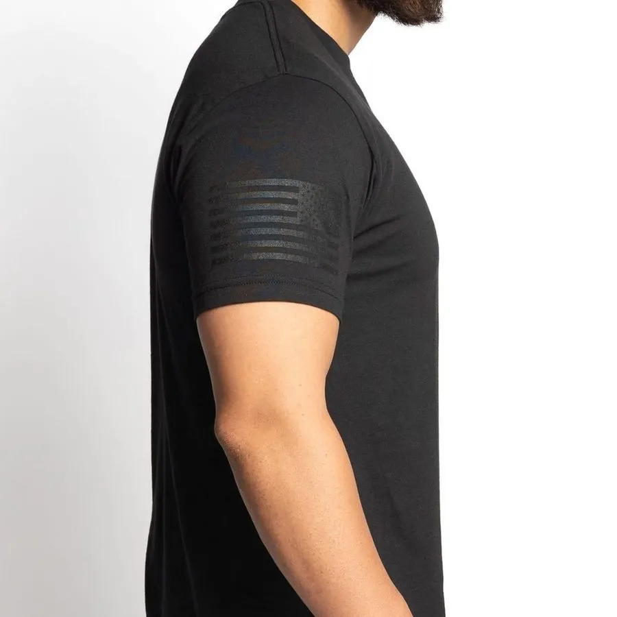 Blackout American Reaper T-Shirt - Black sold by Grunt Style product image thumbnail 5