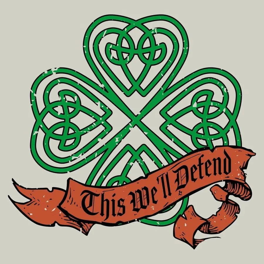 This We'll Defend Irish Colors T-Shirt - Sand sold by Grunt Style product image thumbnail 3