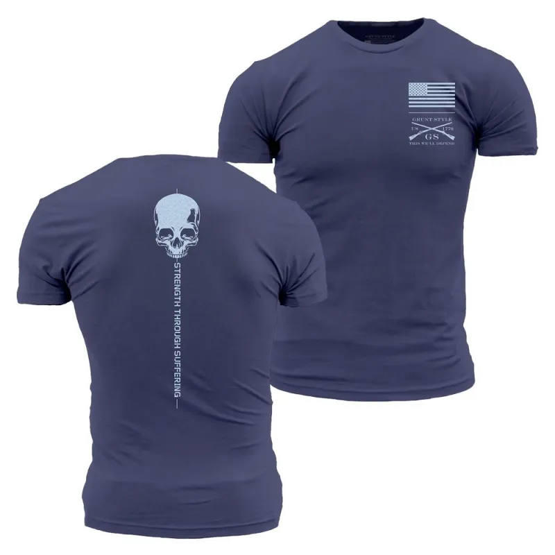 Strength Through Suffering T-Shirt - Future Dusk made by Grunt Style