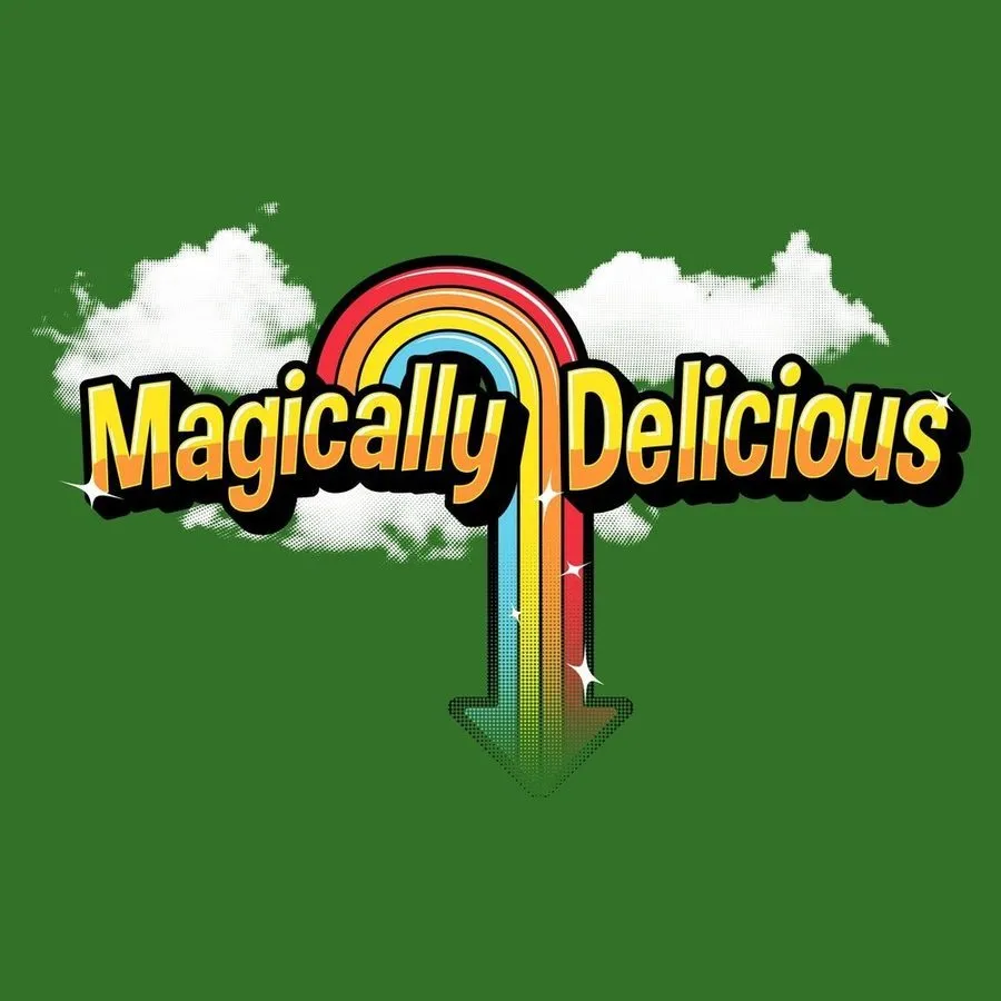 Women's Magically Delicious Slim Fit T-Shirt - Kelly Green sold by Grunt Style product image thumbnail 2