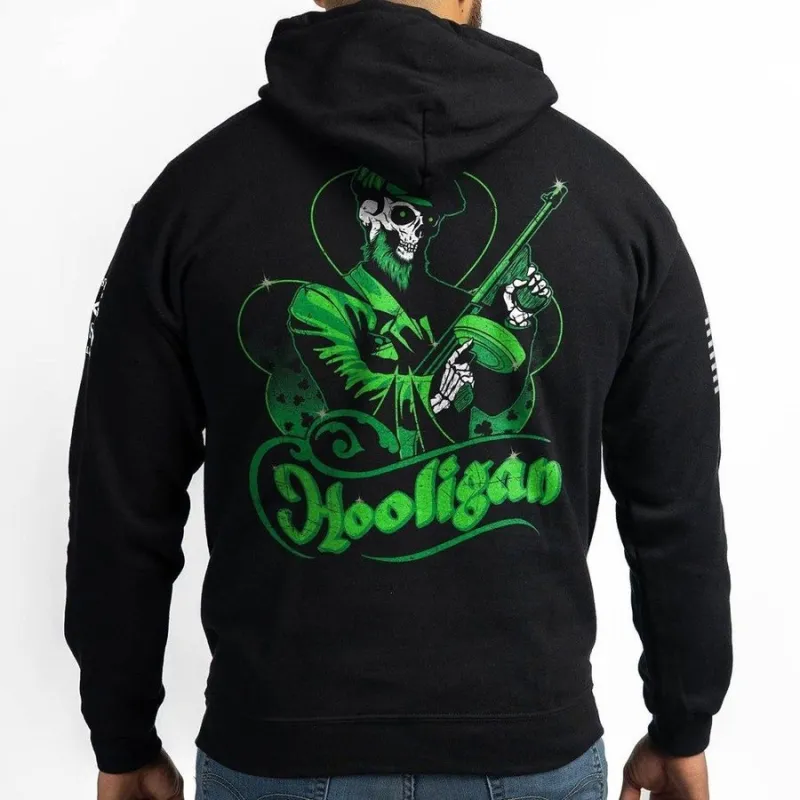 Hooligan Hoodie - Black sold by Grunt Style
