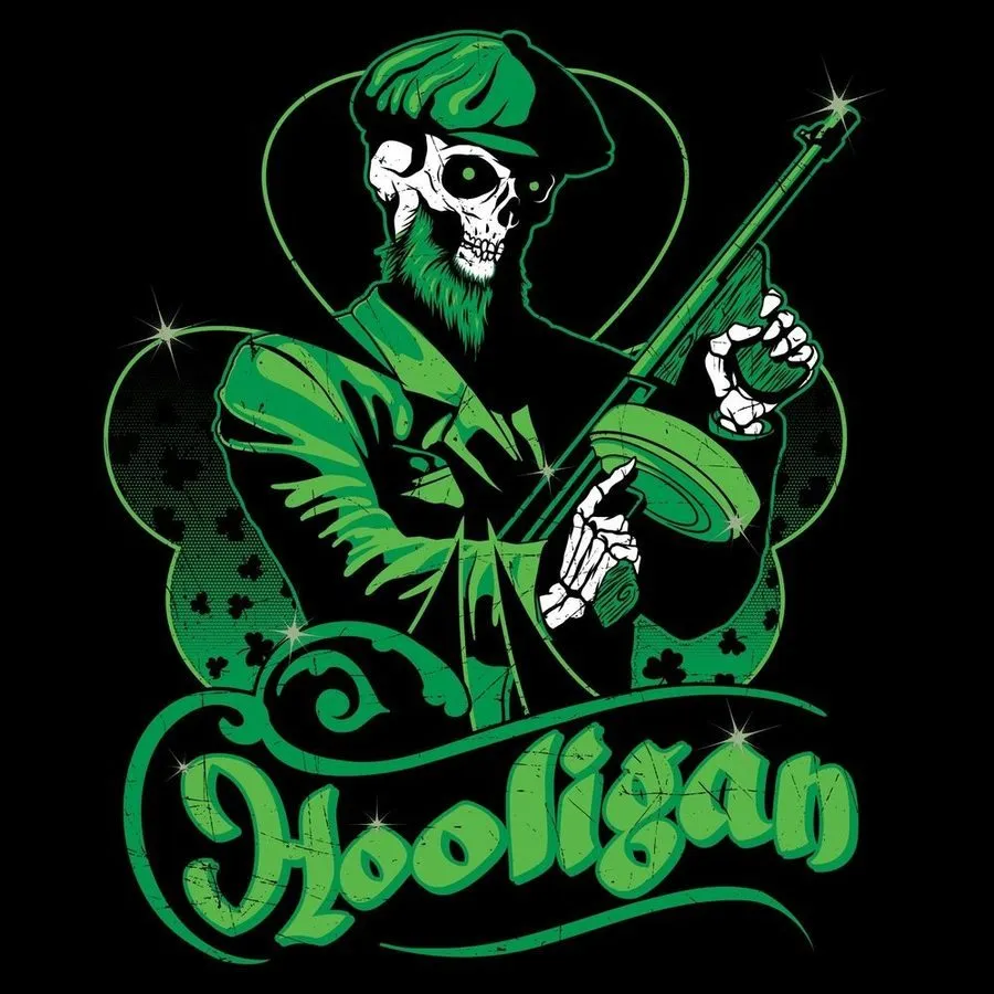 Hooligan Hoodie - Black sold by Grunt Style product image thumbnail 3