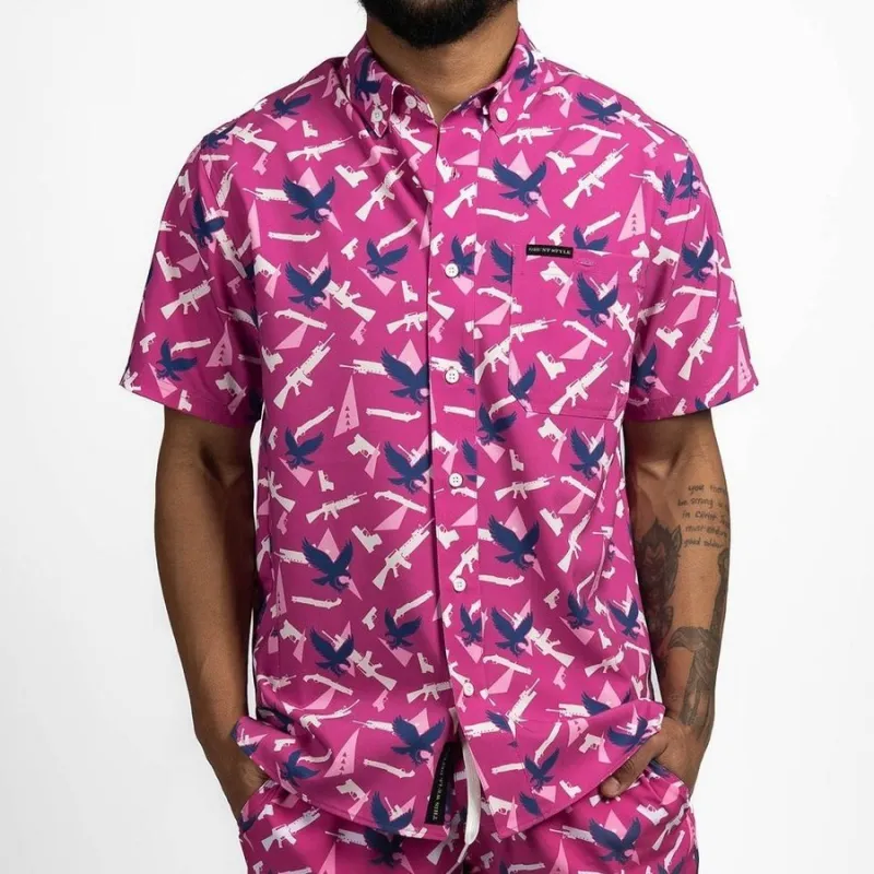 Men's Commander Button Down - Strike Eagle made by Grunt Style