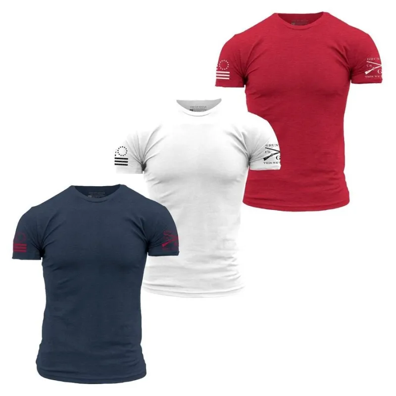 Betsy Ross Basic 3-Pack sold by Grunt Style