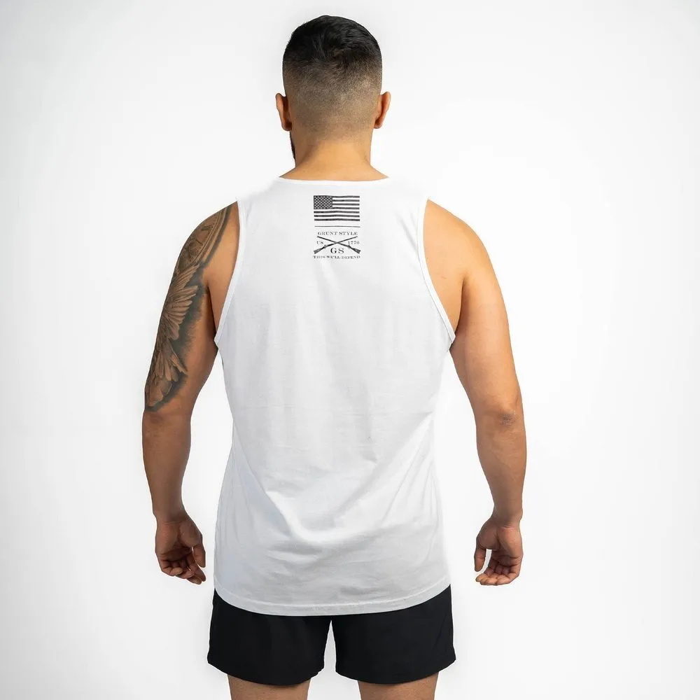 Rolling Into Paradise Tank - White sold by Grunt Style product image thumbnail 4