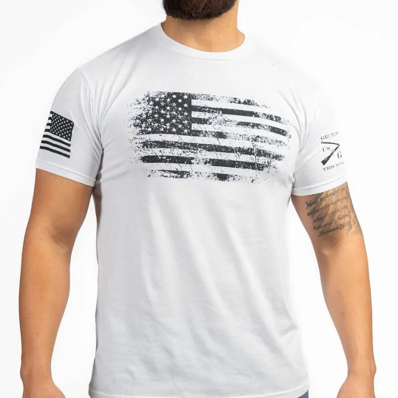 Vintage American T-Shirt - White sold by Grunt Style