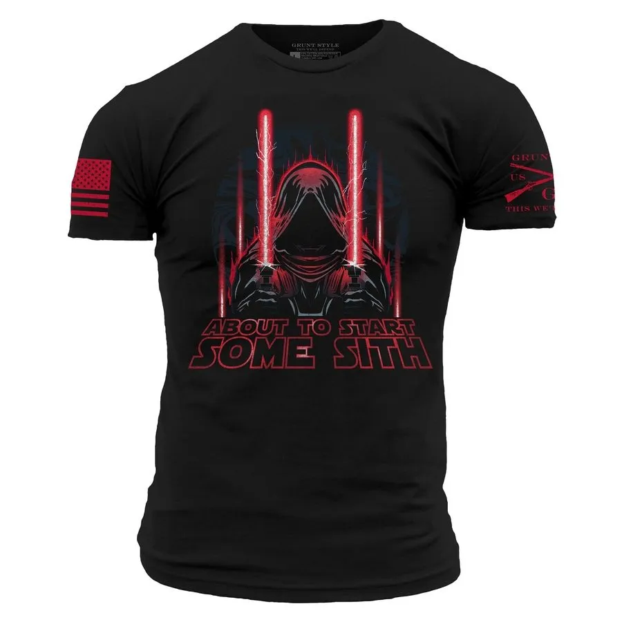 Start Some Sith T-Shirt - Black sold by Grunt Style