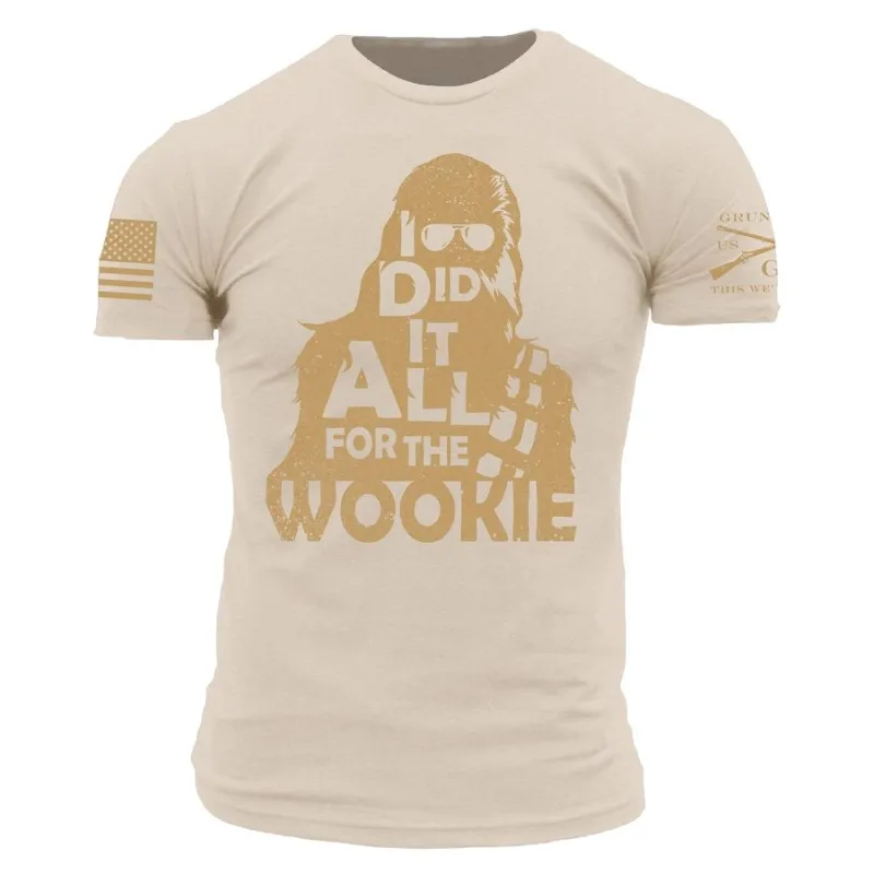 For The Wookie T-Shirt - Sand made by Grunt Style
