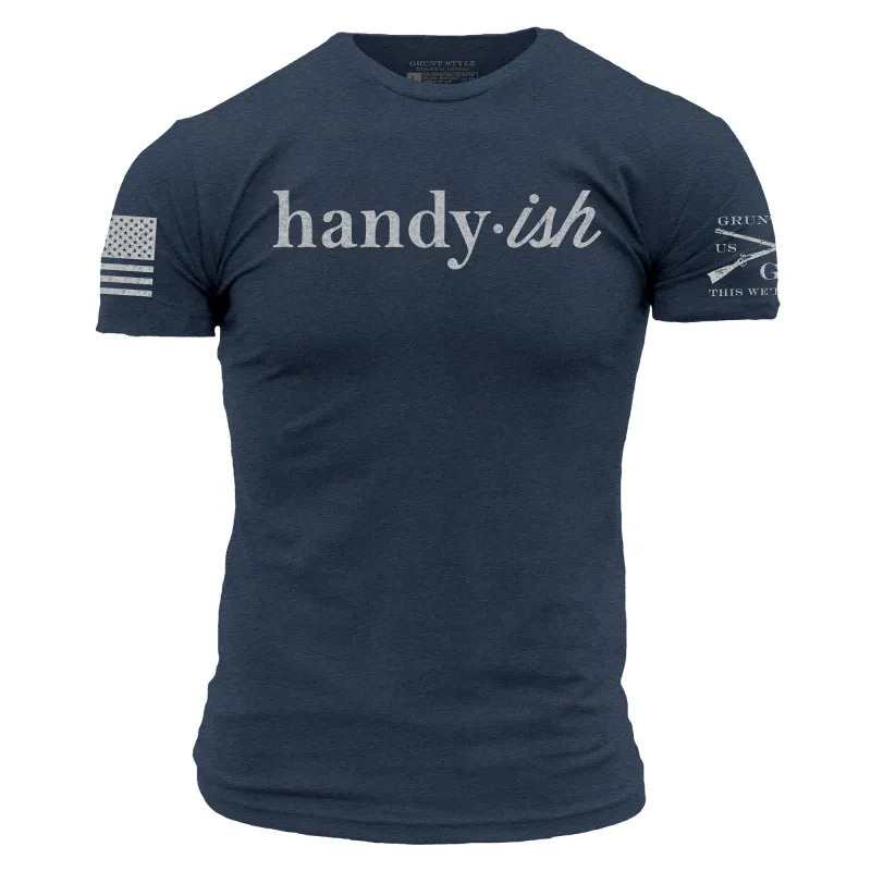 Handy T-Shirt - Midnight Navy made by Grunt Style