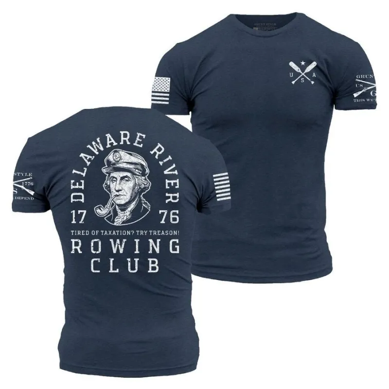 Rowing Club T-Shirt - Midnight Navy made by Grunt Style