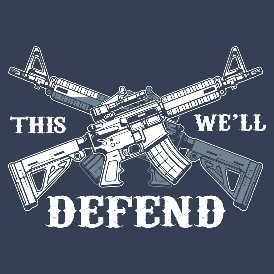 The Voice Of Liberty T-Shirt - Midnight Navy sold by Grunt Style product image thumbnail 5