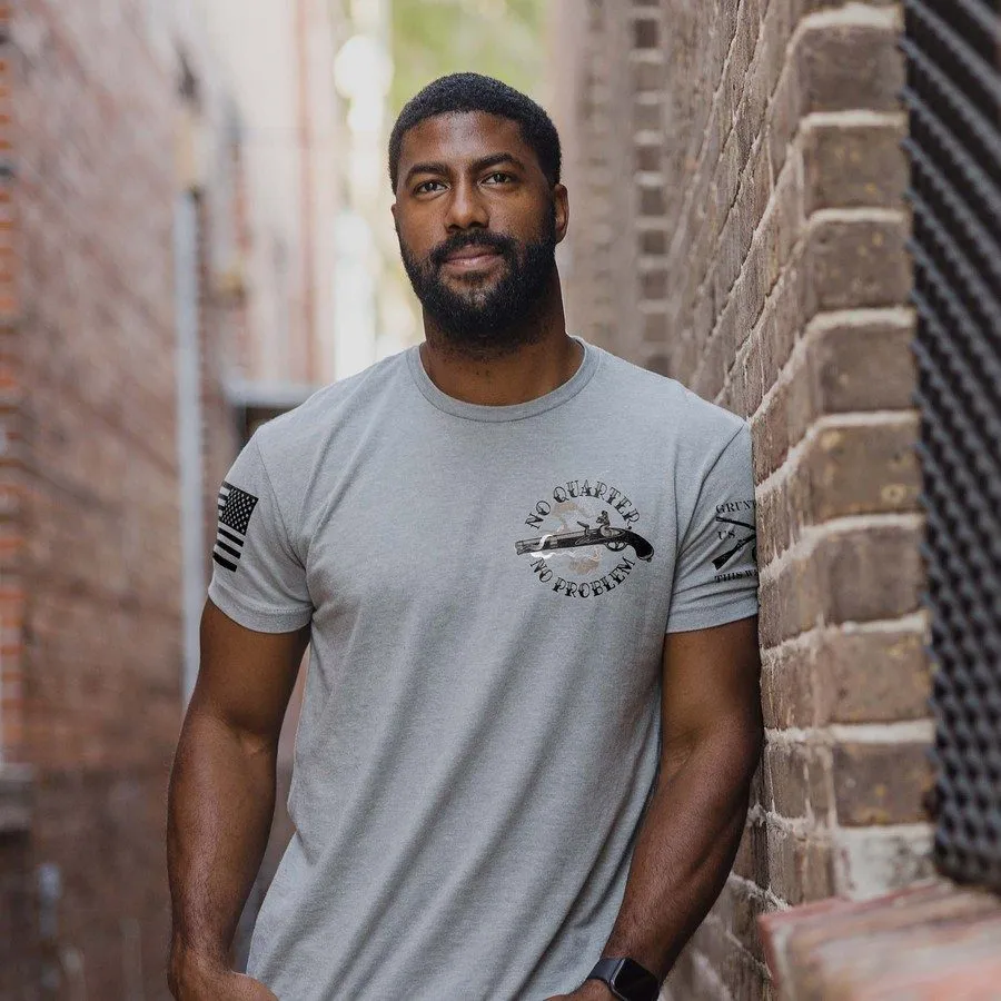 Death To Tyrants T-Shirt - Dark Heather Gray sold by Grunt Style product image thumbnail 3
