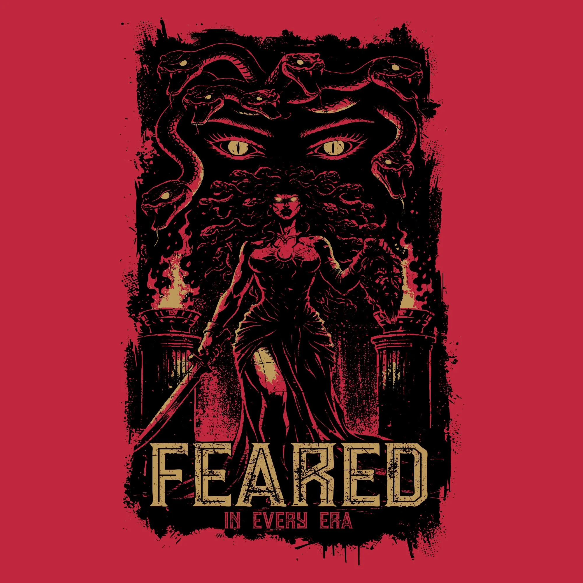 Legendary T-Shirt - Red sold by Grunt Style product image thumbnail 4