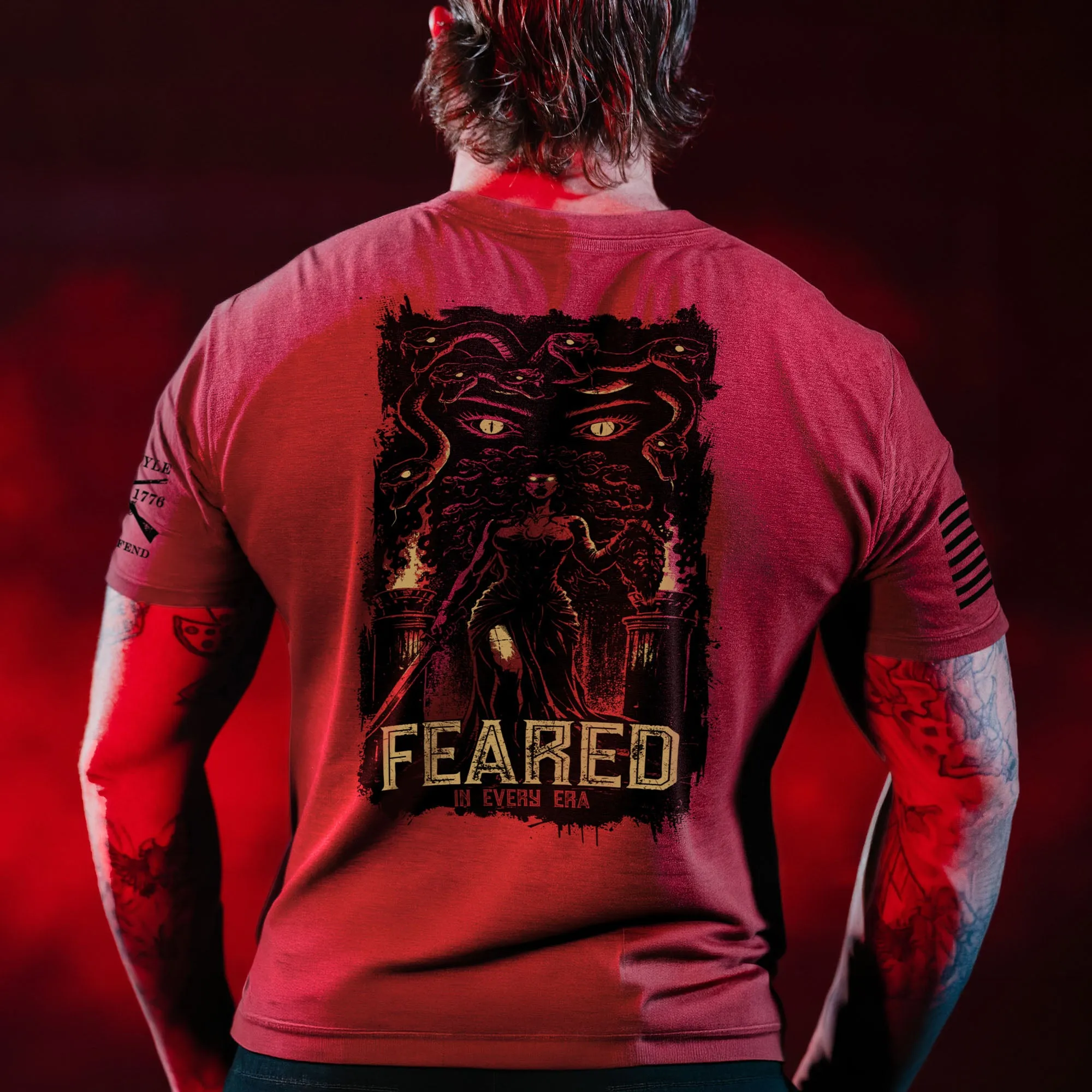 Legendary T-Shirt - Red sold by Grunt Style product image thumbnail 3