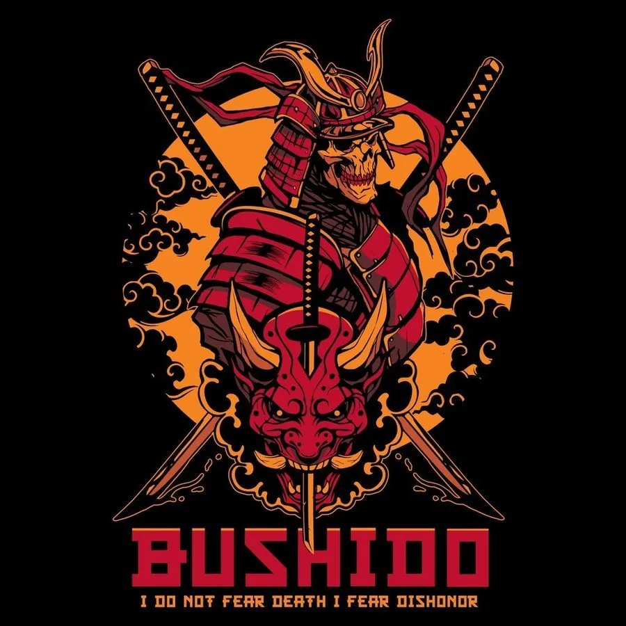 Bushido T-Shirt - Black sold by Grunt Style product image thumbnail 4