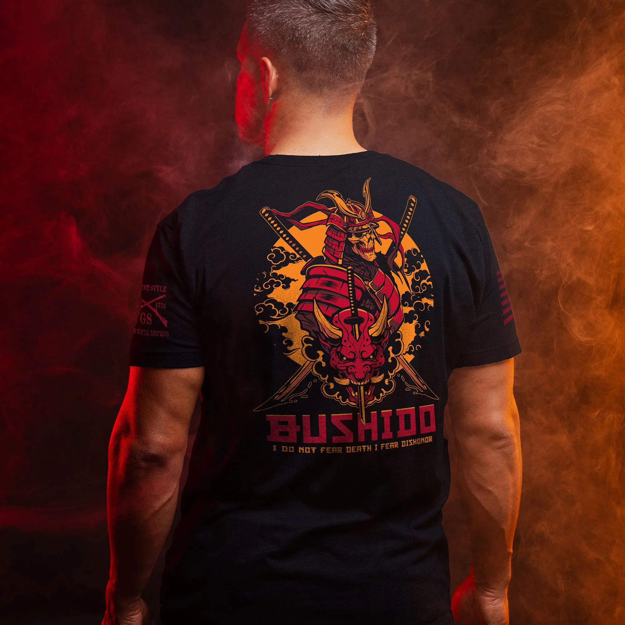 Bushido T-Shirt - Black sold by Grunt Style product image thumbnail 2