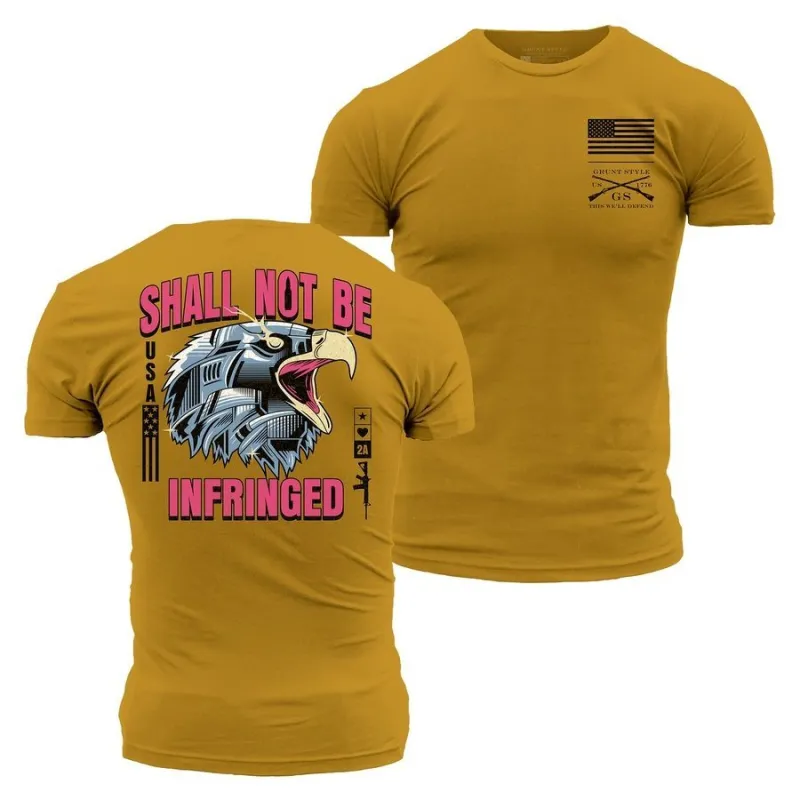 Steel Eagle T-Shirt - Gold made by Grunt Style