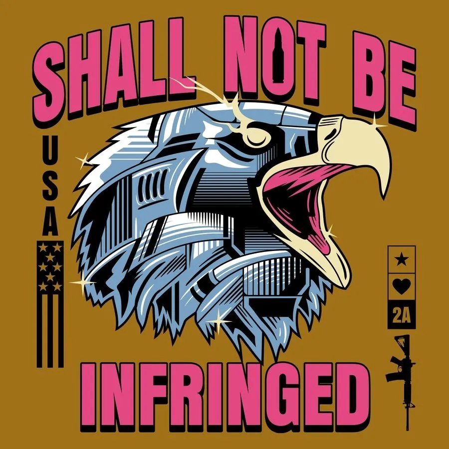 Steel Eagle T-Shirt - Gold sold by Grunt Style product image thumbnail 5