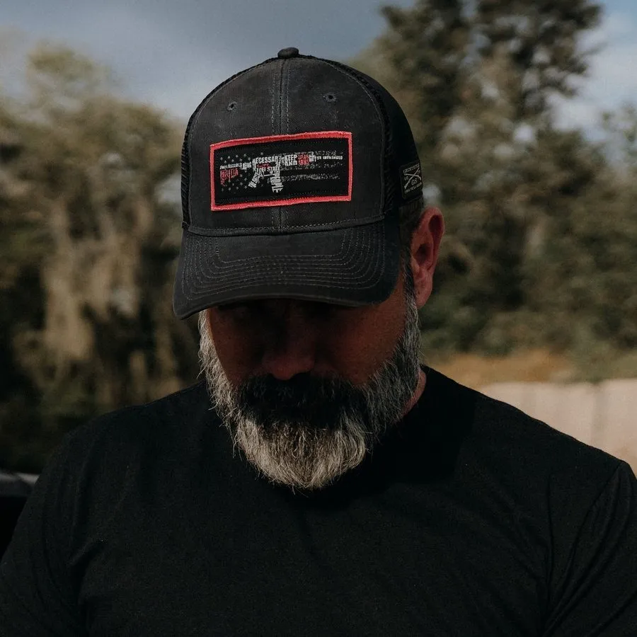 Right To Bear Arms Mesh Hat sold by Grunt Style product image thumbnail 2