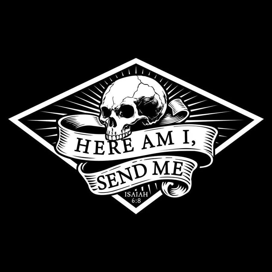 Women's Send Me Boyfriend Fit T-Shirt - Black sold by Grunt Style product image thumbnail 5
