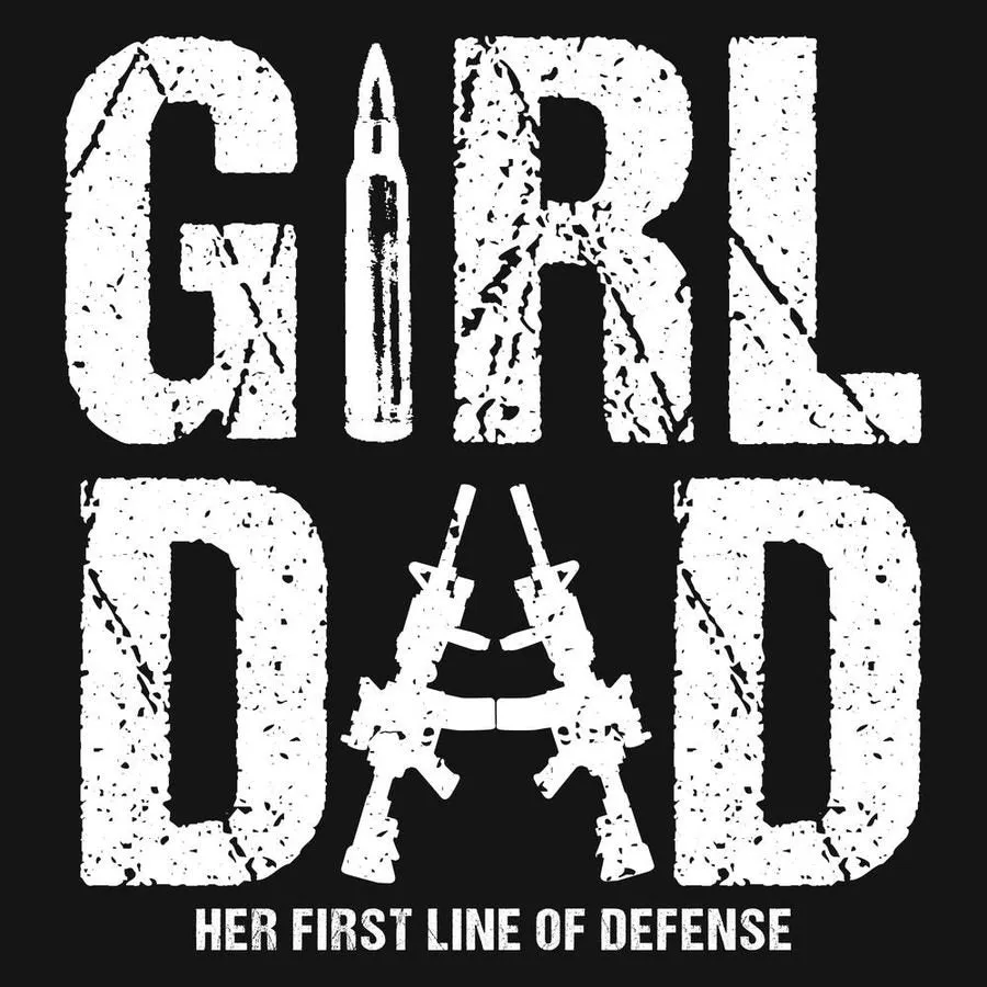 Girl Dad Hoodie - Black sold by Grunt Style product image thumbnail 2