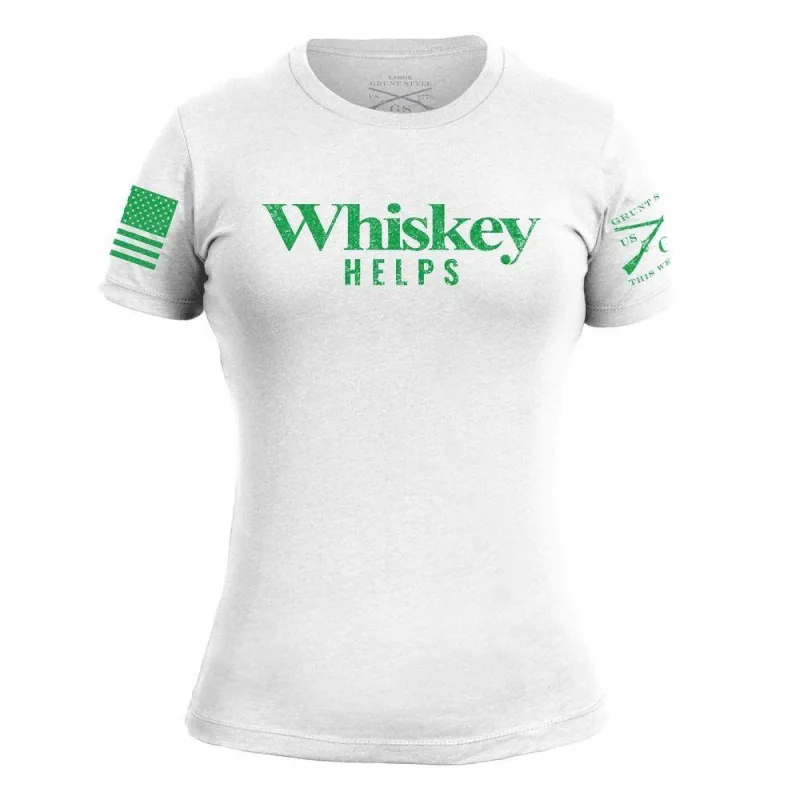 Women's Whiskey Helps - St. Patrick's Day Edition made by Grunt Style