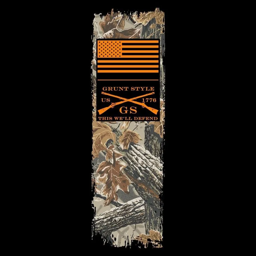 Realtree Xtra Grey® Hunt Hoodie - Black sold by Grunt Style product image thumbnail 5