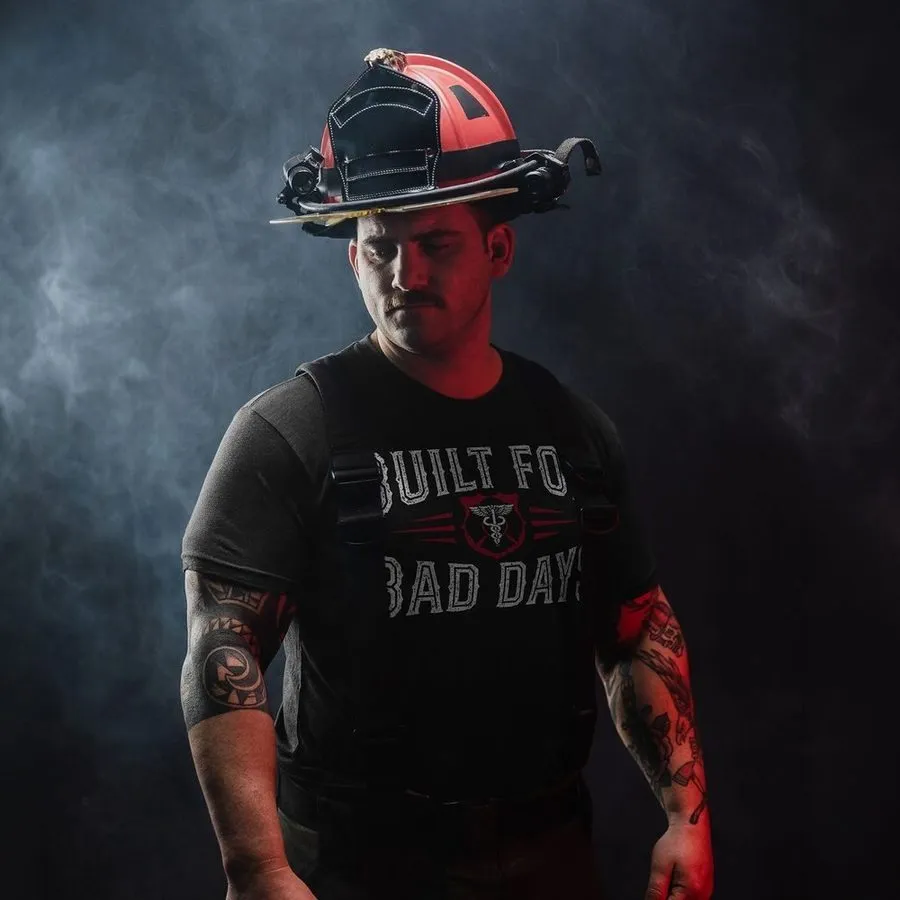 Built For Bad Days T-Shirt - Black sold by Grunt Style product image thumbnail 2