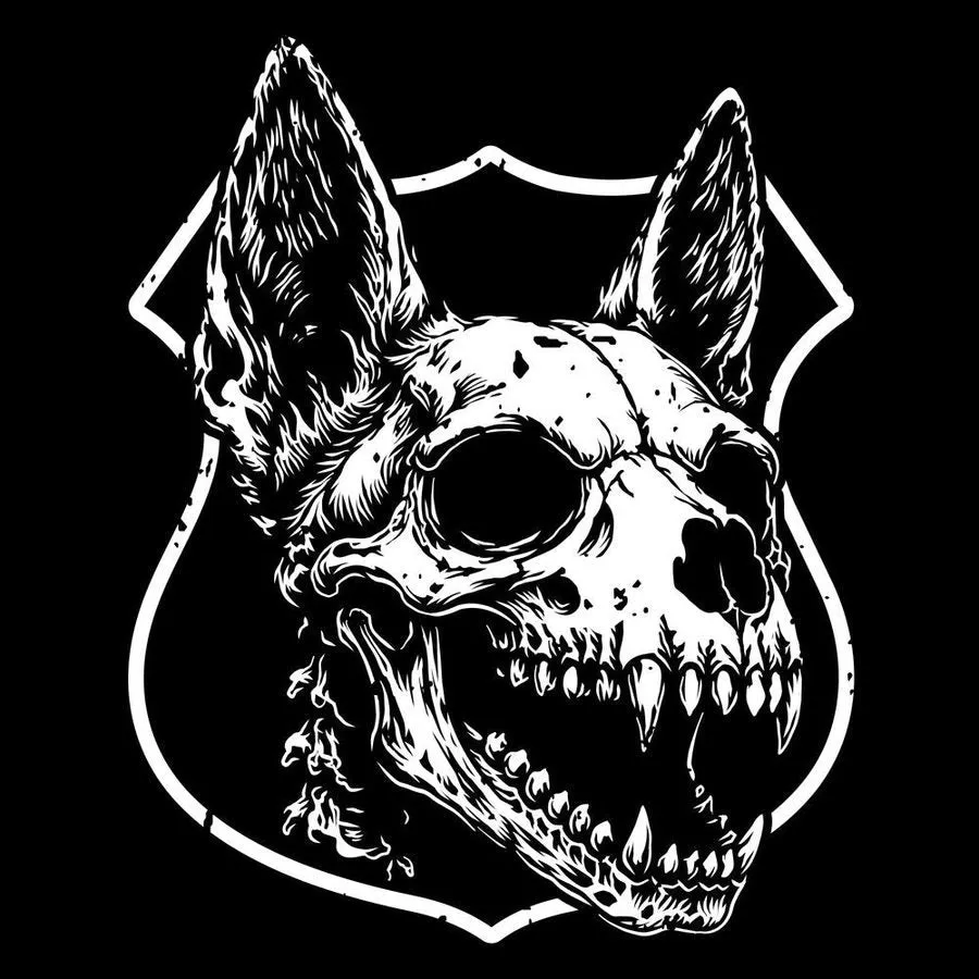 K9 Get The Jaw T-Shirt - Black sold by Grunt Style product image thumbnail 5