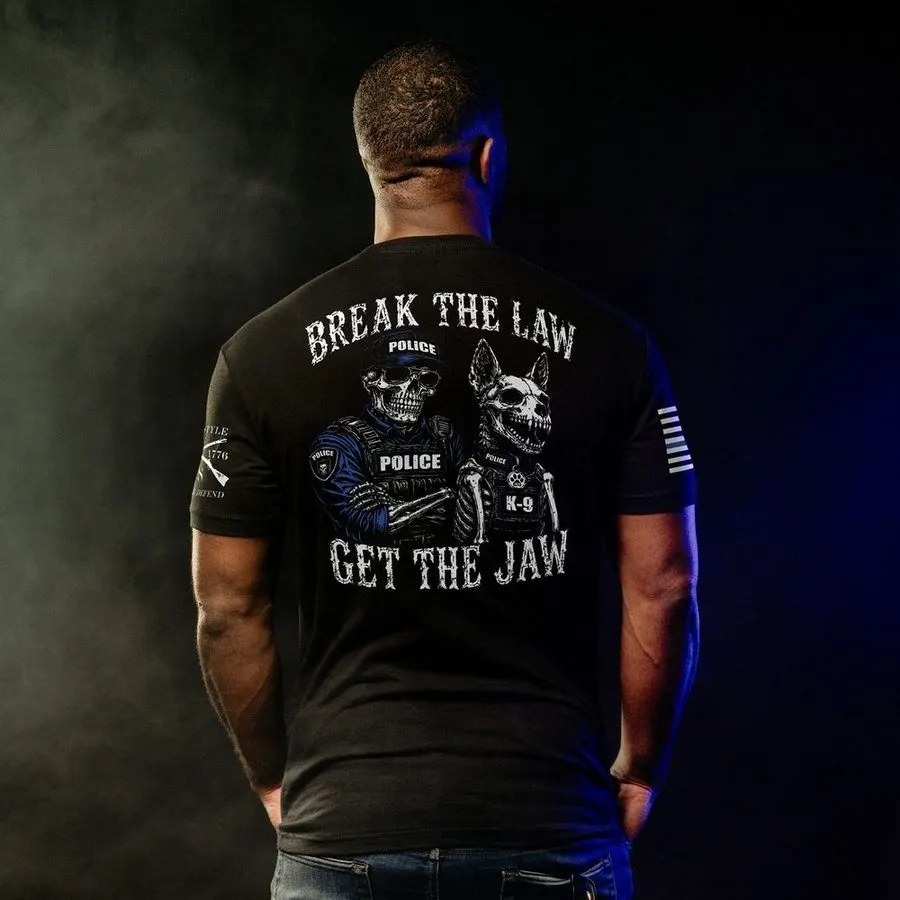 K9 Get The Jaw T-Shirt - Black sold by Grunt Style product image thumbnail 2