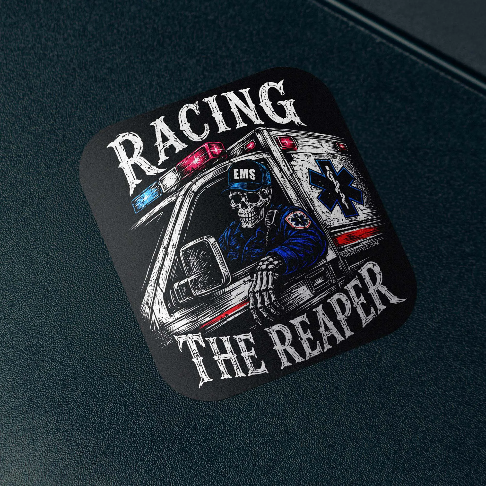 Racing The Reaper Sticker sold by Grunt Style product image thumbnail 2