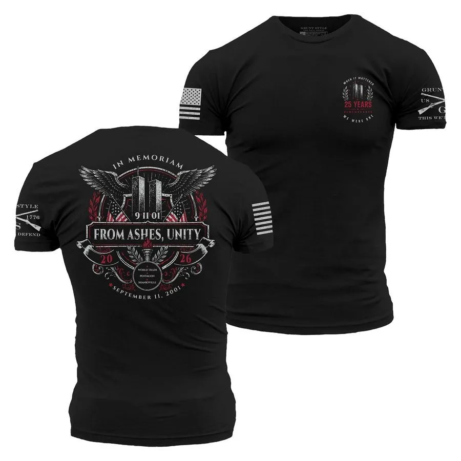 From Ashes T-Shirt - Black sold by Grunt Style