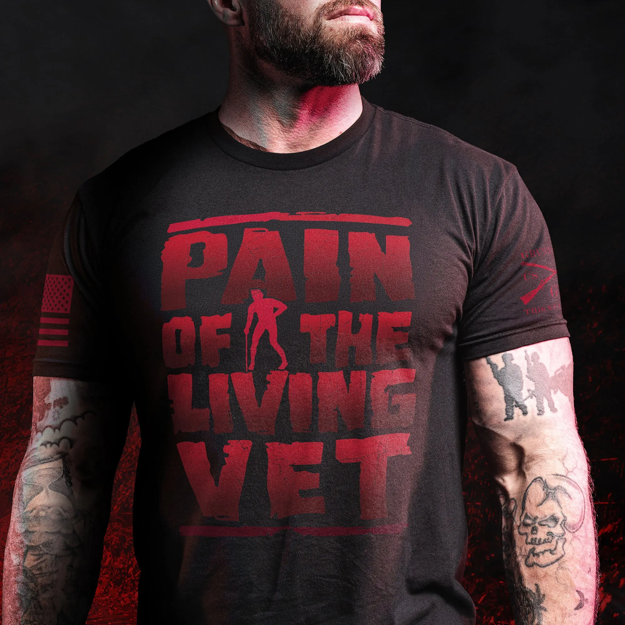The Living Vet T-Shirt - Black sold by Grunt Style product image thumbnail 2