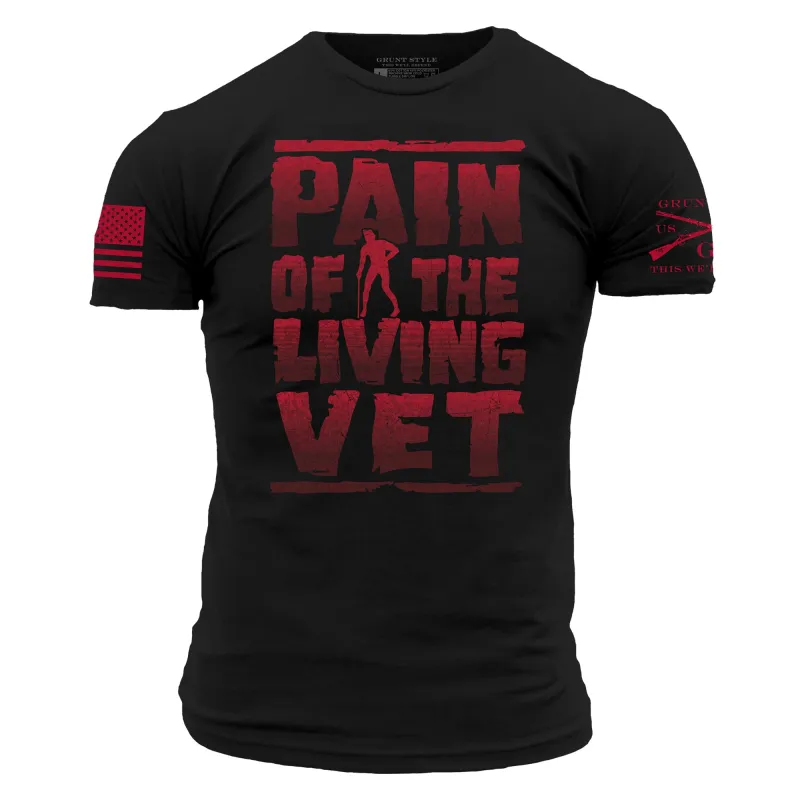 The Living Vet T-Shirt - Black made by Grunt Style