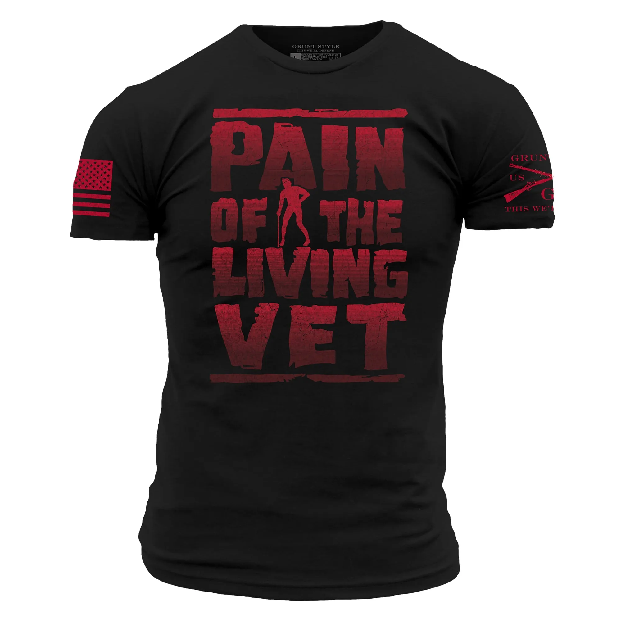 The Living Vet T-Shirt - Black sold by Grunt Style