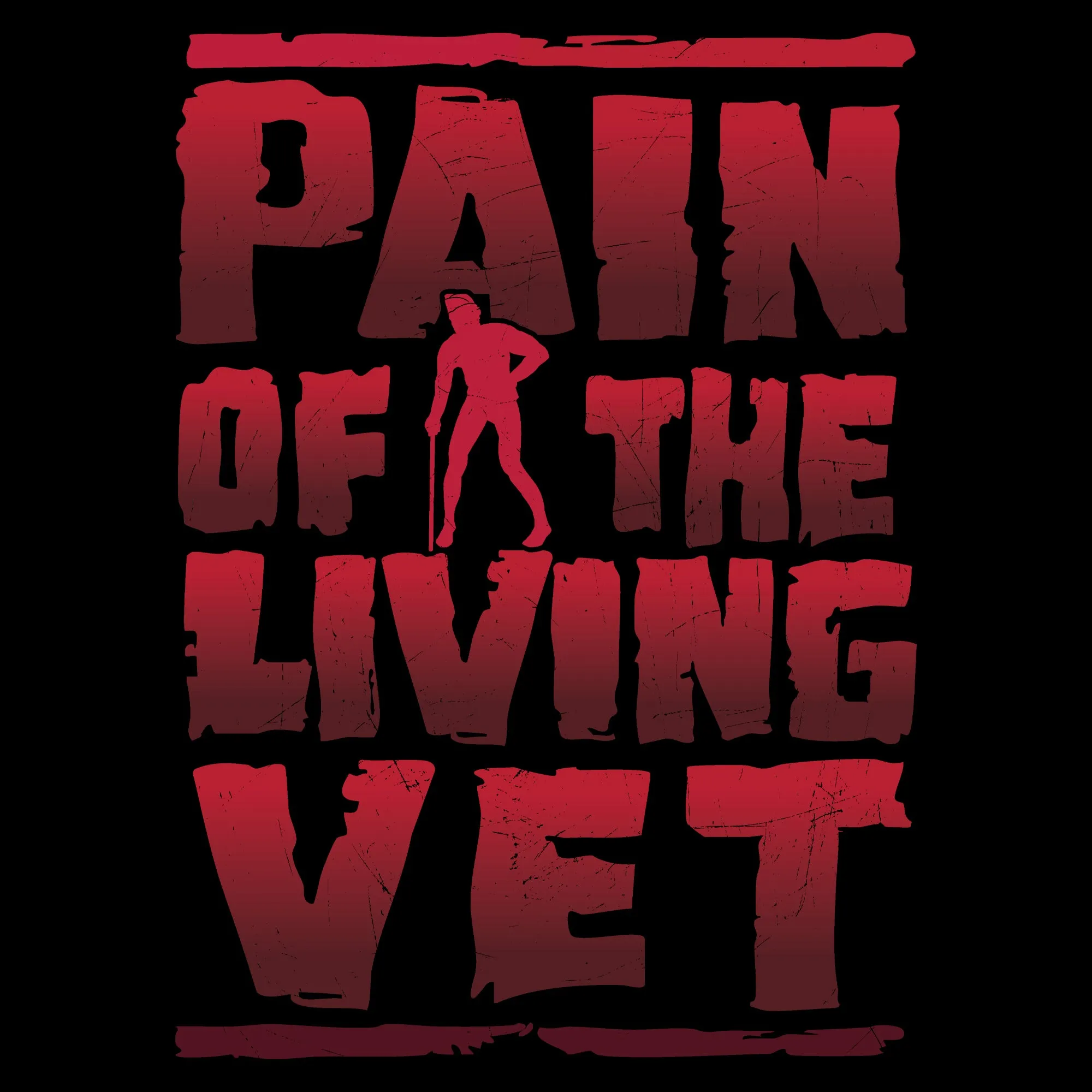 The Living Vet T-Shirt - Black sold by Grunt Style product image thumbnail 4