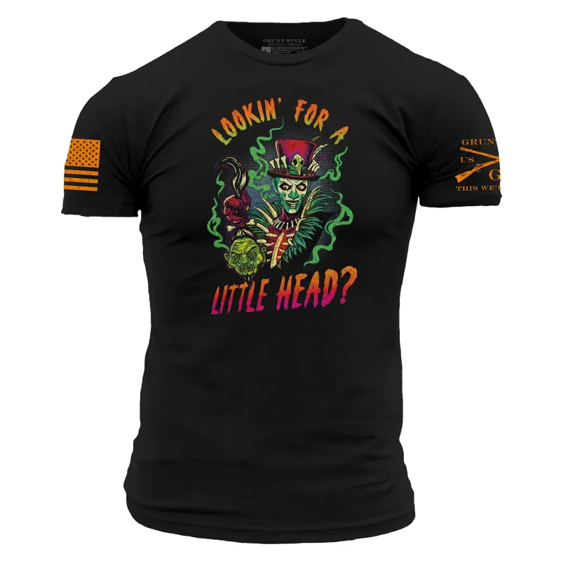 Little Head T-Shirt - Black made by Grunt Style