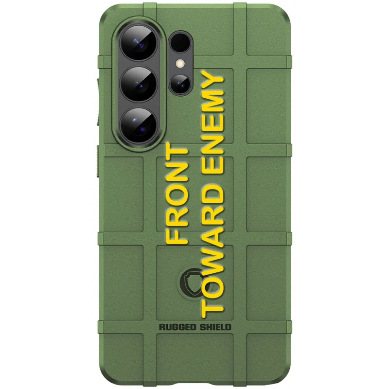 Front Toward Enemy OD Green Claymore Phone Case for Android & Apple Phone made by Grunt Style